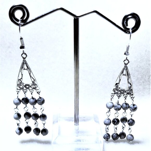 Handmade Jewelry - Agate Dangles